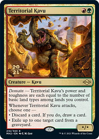 Territorial Kavu [Modern Horizons 2 Prerelease Promos] - The Mythic Store | 24h Order Processing