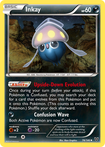 Inkay (74/146) [XY: Base Set] - The Mythic Store | 24h Order Processing