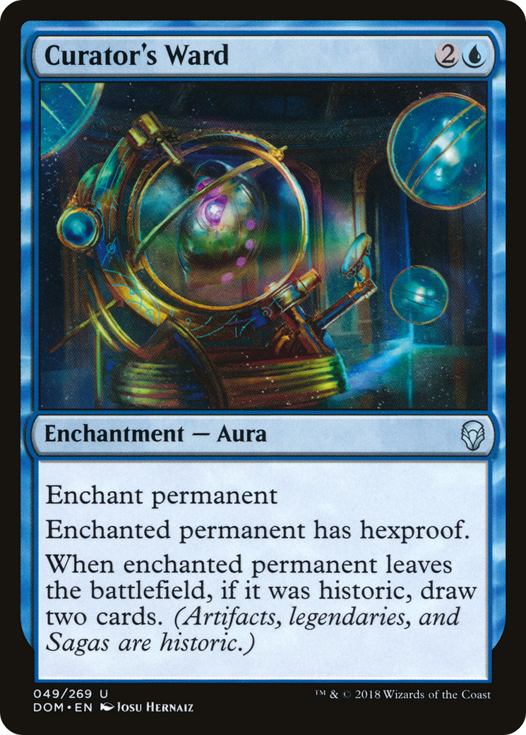 Curator's Ward [Dominaria] - The Mythic Store | 24h Order Processing