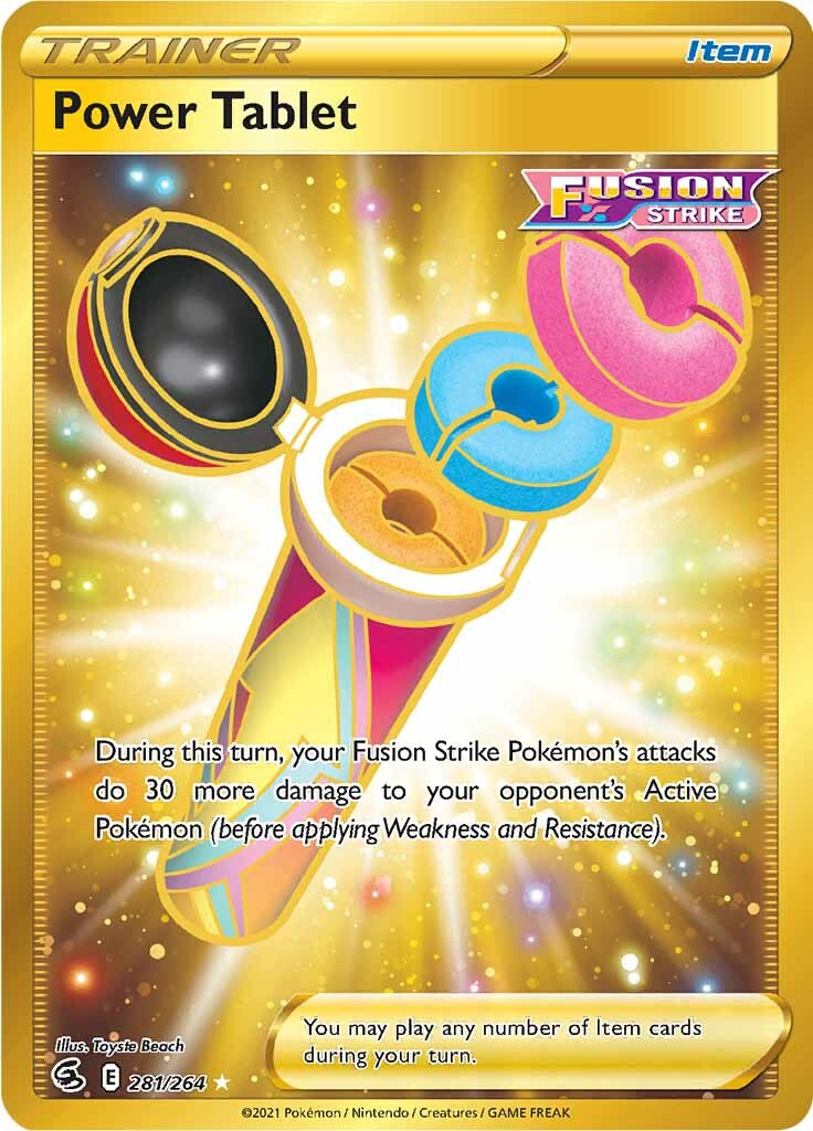 Power Tablet (281/264) [Sword & Shield: Fusion Strike] - The Mythic Store | 24h Order Processing