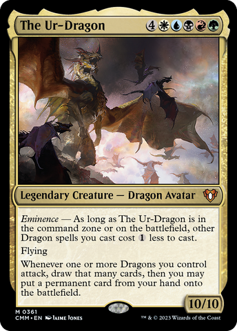 The Ur-Dragon [Commander Masters] - The Mythic Store | 24h Order Processing