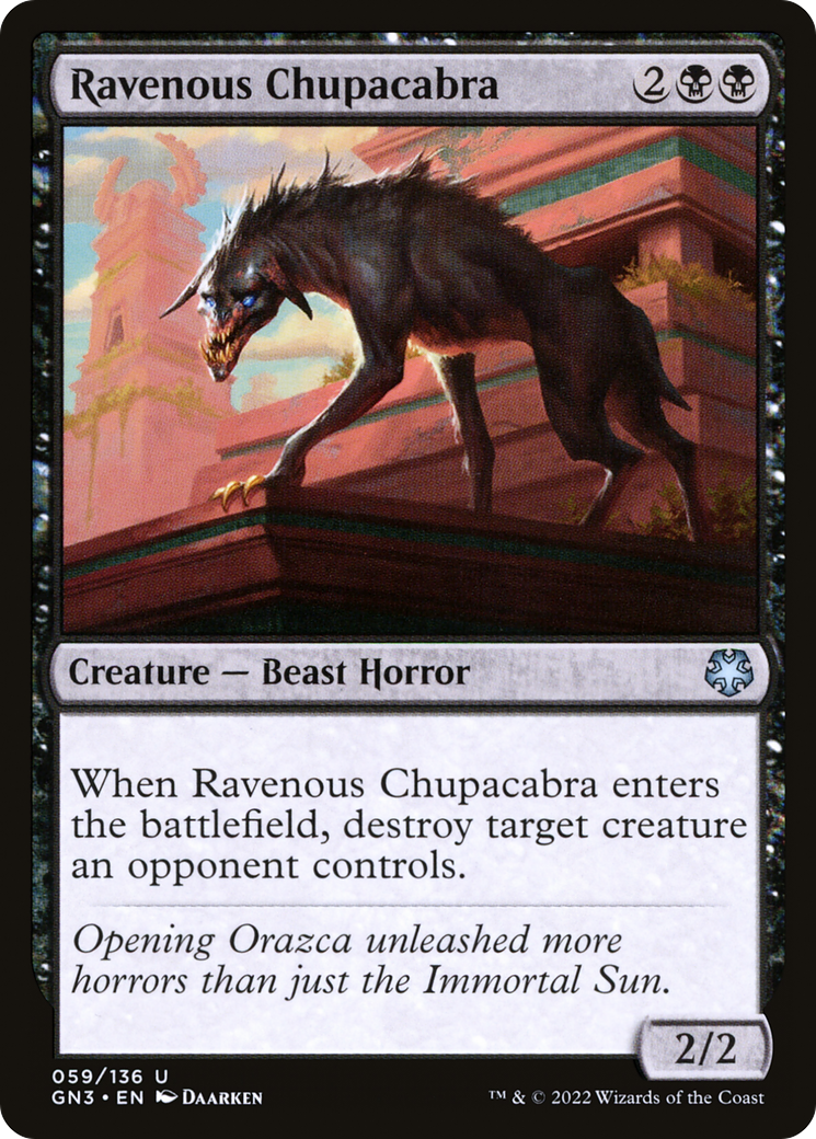 Ravenous Chupacabra [Game Night: Free-for-All] - The Mythic Store | 24h Order Processing