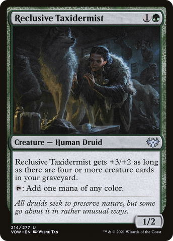 Reclusive Taxidermist [Innistrad: Crimson Vow] - The Mythic Store | 24h Order Processing