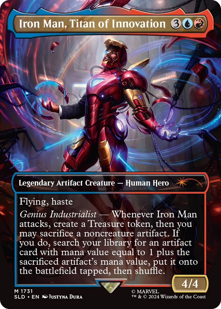 Iron Man, Titan of Innovation (Rainbow Foil) [Secret Lair Drop Series] - The Mythic Store | 24h Order Processing