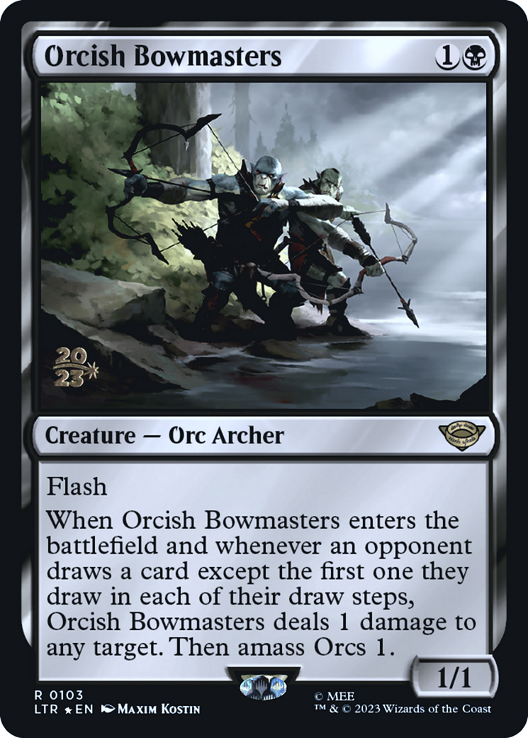 Orcish Bowmasters [The Lord of the Rings: Tales of Middle-Earth Prerelease Promos] - The Mythic Store | 24h Order Processing