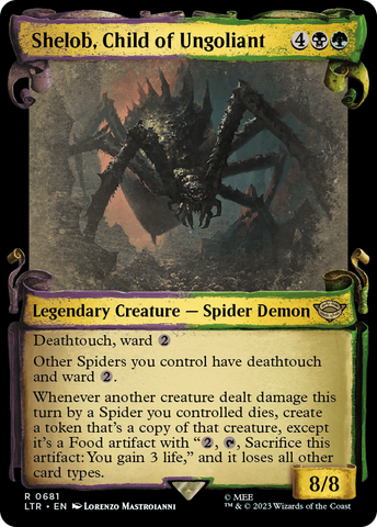 Shelob, Child of Ungoliant [The Lord of the Rings: Tales of Middle-Earth Showcase Scrolls] - The Mythic Store | 24h Order Processing