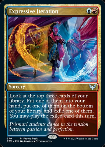 Expressive Iteration (Promo Pack) [Strixhaven: School of Mages Promos] - The Mythic Store | 24h Order Processing