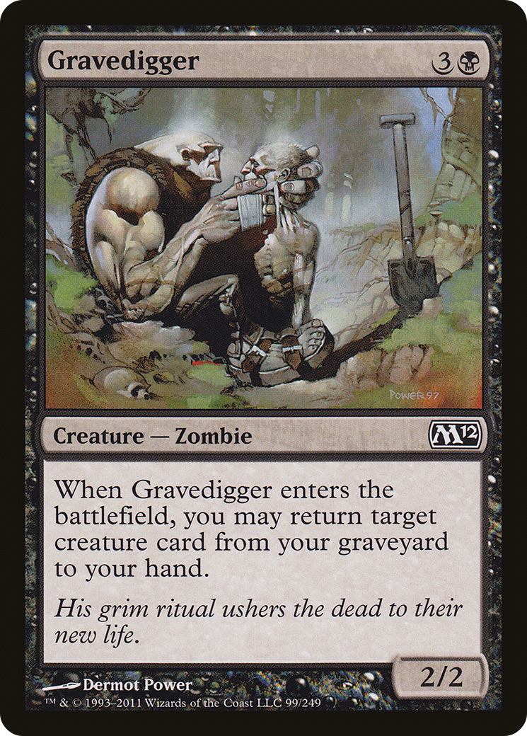 Gravedigger [Magic 2012] - The Mythic Store | 24h Order Processing