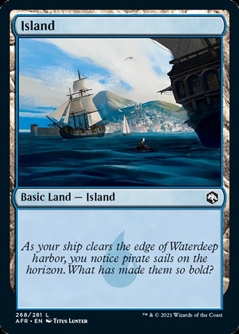 Island (268) [Dungeons & Dragons: Adventures in the Forgotten Realms] - The Mythic Store | 24h Order Processing