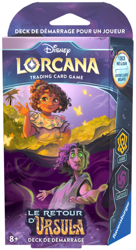 Lorcana: Ursula's Return (Le Retour d'Ursula) - Starter Decks (FR) - The Mythic Store | 24h Order Processing