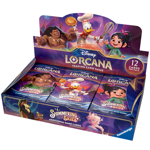 Disney Lorcana: Shimmering Skies - Booster Box - The Mythic Store | 24h Order Processing