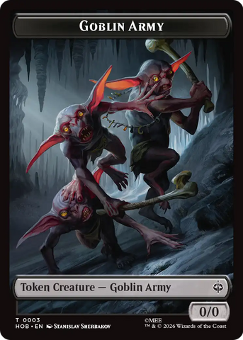 Goblin Army (0003) // Treasure (0012) Double-Sided Token [The Hobbit Tokens] - The Mythic Store | 24h Order Processing