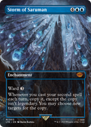 Storm of Saruman (Borderless Alternate Art) [The Lord of the Rings: Tales of Middle-Earth] - The Mythic Store | 24h Order Processing