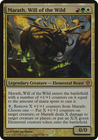 Marath, Will of the Wild (Oversized) [Commander 2013 Oversized] - The Mythic Store | 24h Order Processing