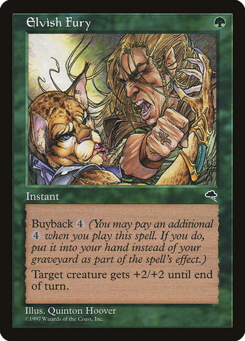 Elvish Fury [Tempest] - The Mythic Store | 24h Order Processing