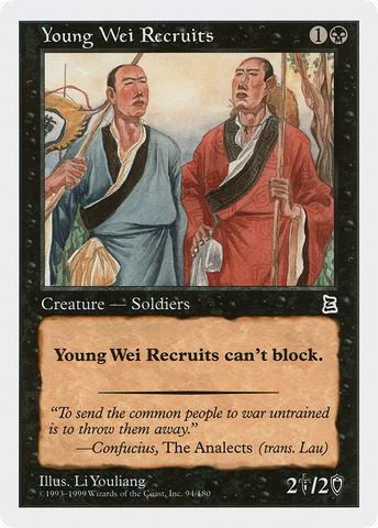 Young Wei Recruits [Portal Three Kingdoms] - The Mythic Store | 24h Order Processing