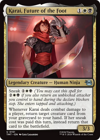 Karai, Future of the Foot [Teenage Mutant Ninja Turtles] - The Mythic Store | 24h Order Processing