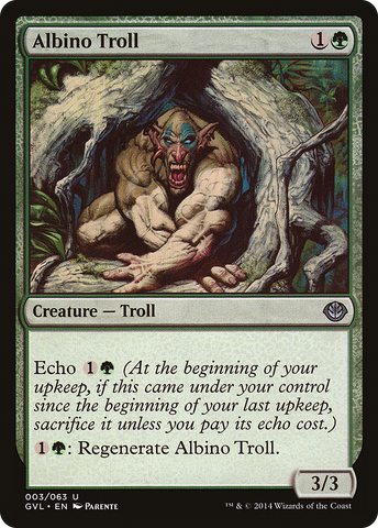 Albino Troll (Garruk vs. Liliana) [Duel Decks Anthology] - The Mythic Store | 24h Order Processing