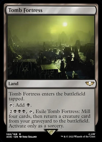 Tomb Fortress (Surge Foil) [Warhammer 40,000] - The Mythic Store | 24h Order Processing