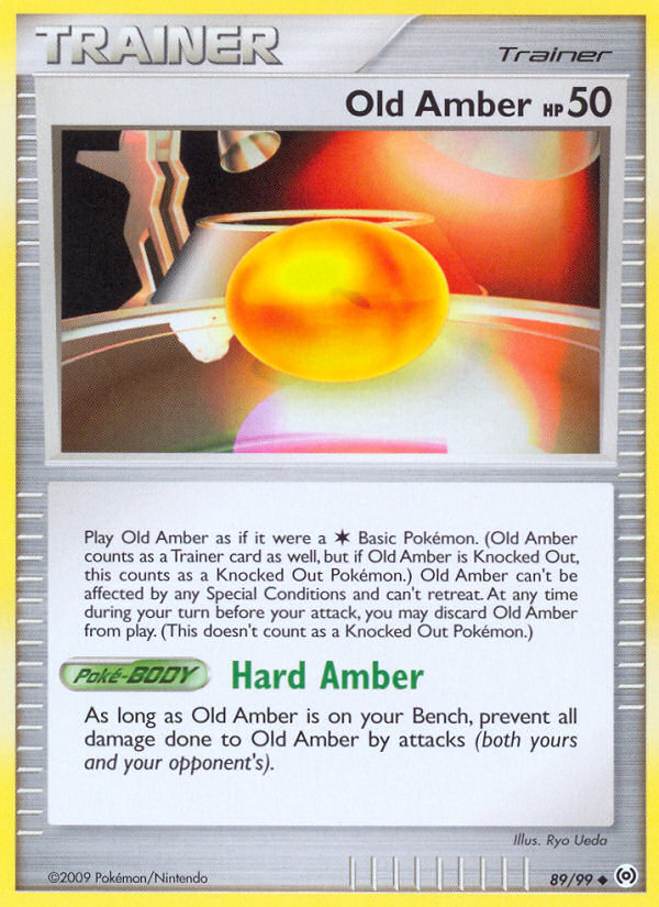 Old Amber (89/99) [Platinum: Arceus] - The Mythic Store | 24h Order Processing