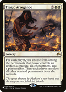Tragic Arrogance [The List] - The Mythic Store | 24h Order Processing