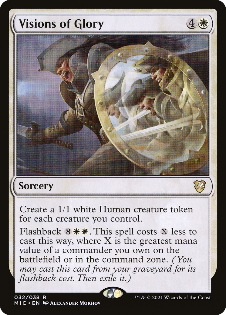 Visions of Glory [Innistrad: Midnight Hunt Commander] - The Mythic Store | 24h Order Processing