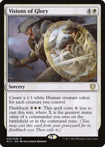 Visions of Glory [Innistrad: Midnight Hunt Commander] - The Mythic Store | 24h Order Processing