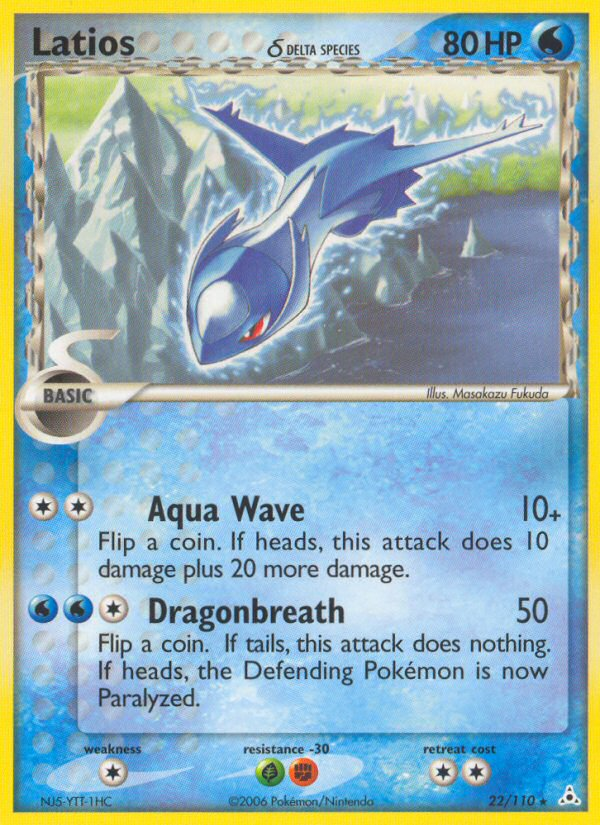 Latios (22/110) (Delta Species) [EX: Holon Phantoms] - The Mythic Store | 24h Order Processing