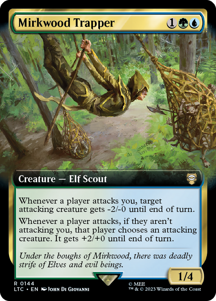 Mirkwood Trapper (Extended Art) [The Lord of the Rings: Tales of Middle-Earth Commander] - The Mythic Store | 24h Order Processing