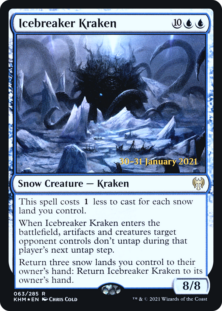 Icebreaker Kraken [Kaldheim Prerelease Promos] - The Mythic Store | 24h Order Processing