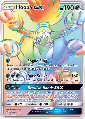 Hoopa GX (187/181) [Sun & Moon: Team Up] - The Mythic Store | 24h Order Processing