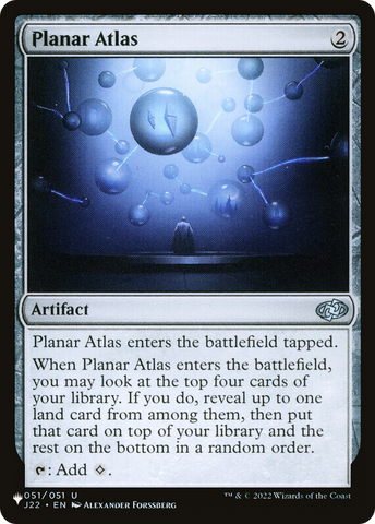 Planar Atlas [The List] - The Mythic Store | 24h Order Processing