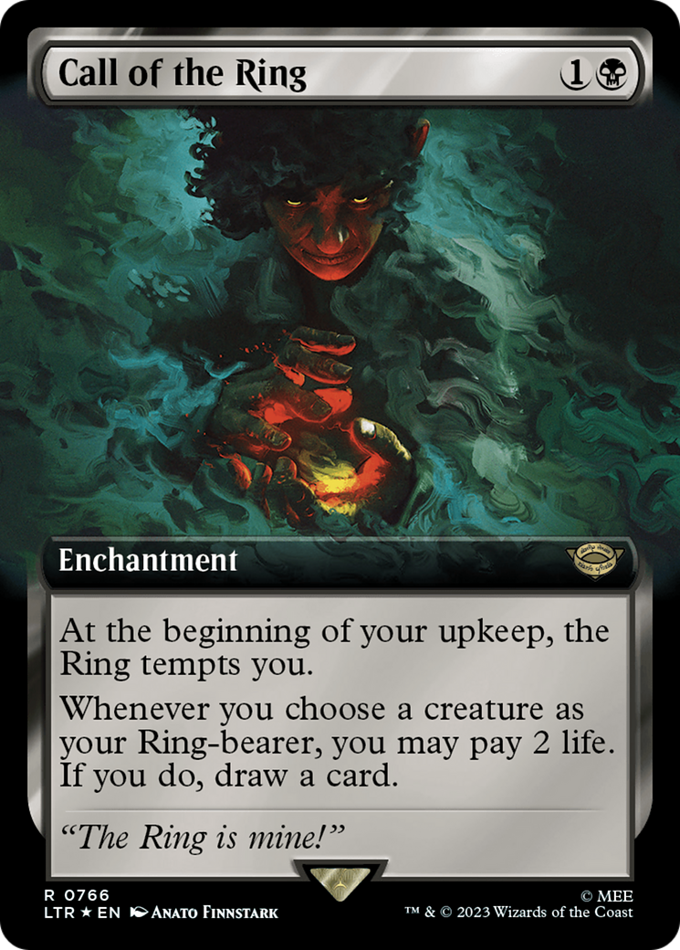 Call of the Ring (Extended Art) (Surge Foil) [The Lord of the Rings: Tales of Middle-Earth] - The Mythic Store | 24h Order Processing
