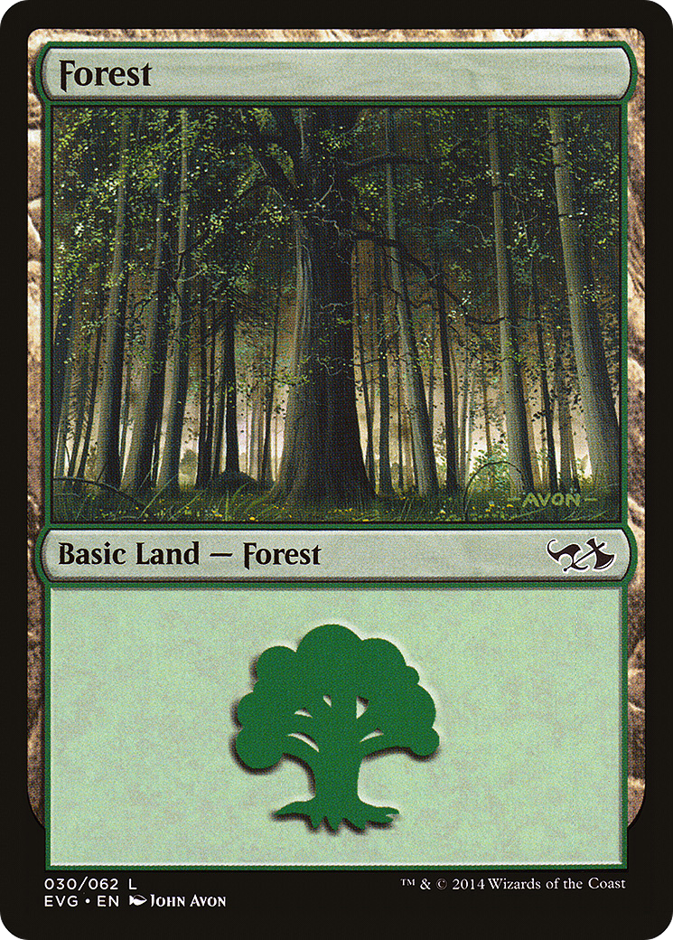 Forest (30) (Elves vs. Goblins) [Duel Decks Anthology] - The Mythic Store | 24h Order Processing