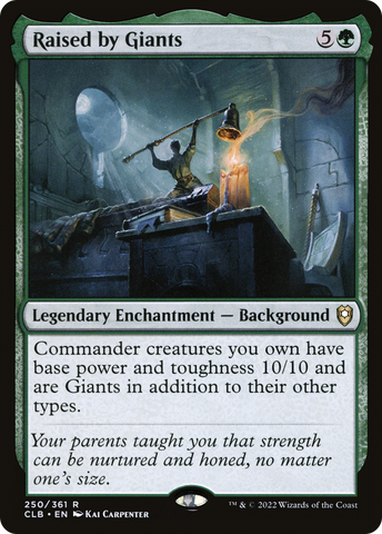 Raised by Giants [Commander Legends: Battle for Baldur's Gate] - The Mythic Store | 24h Order Processing