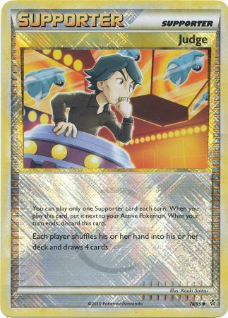 Judge (78/95) (League Promo) [HeartGold & SoulSilver: Unleashed] - The Mythic Store | 24h Order Processing