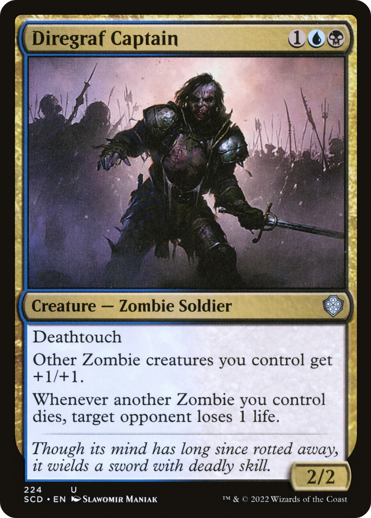 Diregraf Captain [Starter Commander Decks] - The Mythic Store | 24h Order Processing
