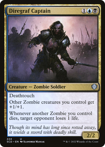 Diregraf Captain [Starter Commander Decks] - The Mythic Store | 24h Order Processing