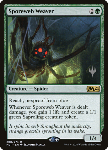 Sporeweb Weaver (Promo Pack) [Core Set 2021 Promos] - The Mythic Store | 24h Order Processing