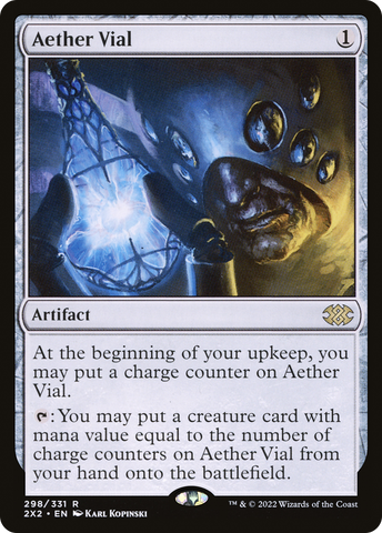 Aether Vial [Double Masters 2022] - The Mythic Store | 24h Order Processing