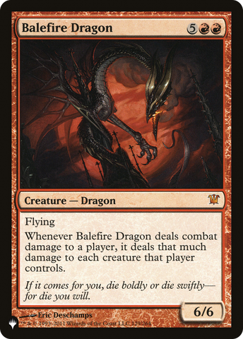 Balefire Dragon [The List] - The Mythic Store | 24h Order Processing