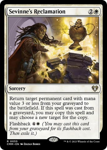 Sevinne's Reclamation [Commander Masters] - The Mythic Store | 24h Order Processing