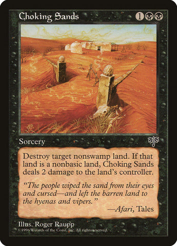 Choking Sands [Mirage] - The Mythic Store | 24h Order Processing