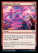 Explosive Welcome [Strixhaven: School of Mages] - The Mythic Store | 24h Order Processing
