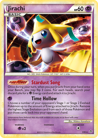 Jirachi (1/95) [HeartGold & SoulSilver: Unleashed] - The Mythic Store | 24h Order Processing