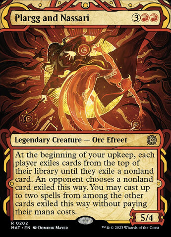 Plargg and Nassari (Showcase Halo Foil) [March of the Machine: The Aftermath] - The Mythic Store | 24h Order Processing