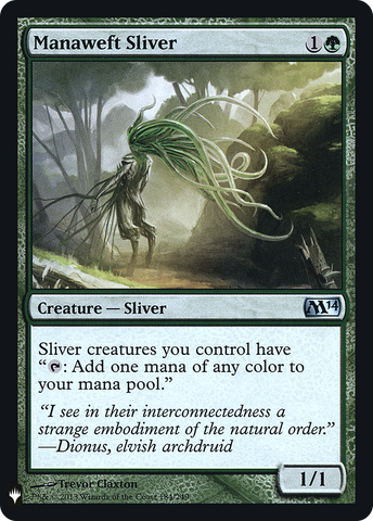 Manaweft Sliver [Mystery Booster] - The Mythic Store | 24h Order Processing