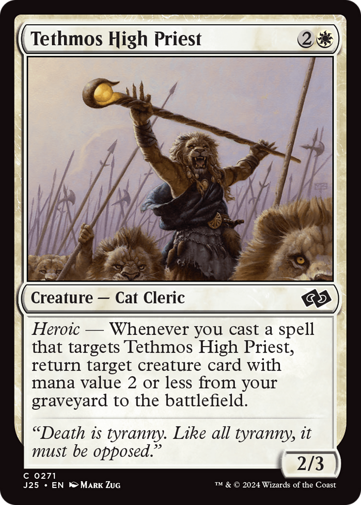 Tethmos High Priest [Foundations Jumpstart] - The Mythic Store | 24h Order Processing