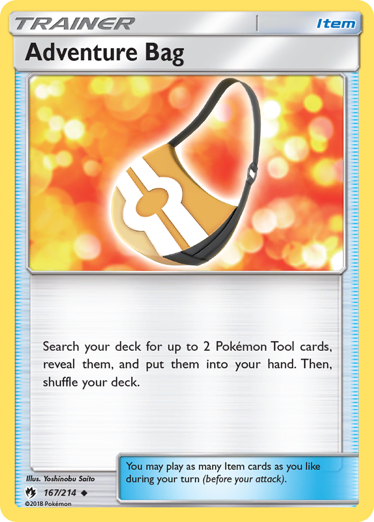 Adventure Bag (167/214) [Sun & Moon: Lost Thunder] - The Mythic Store | 24h Order Processing