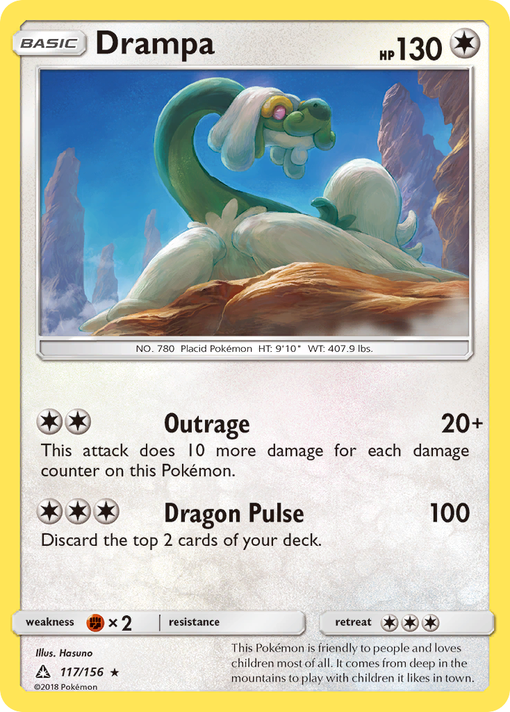 Drampa (117/156) [Sun & Moon: Ultra Prism] - The Mythic Store | 24h Order Processing